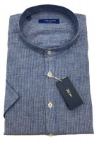 officié coton-lin-rayure-fin